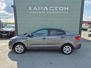 2016 Kia Rio III Рестайлинг, серый, 745000 рублей, вид 3