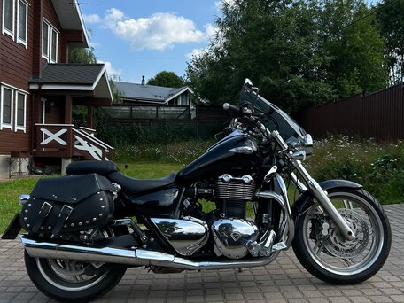 2011 Triumph Thunderbird 1600, чёрный, 720000 рублей, вид 3