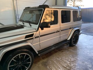 2005 Mercedes-Benz G-Класс AMG 55 AMG I (W463), серебристый, 3000000 рублей, вид 4