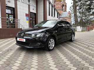 2014 Volkswagen Polo V, чёрный, 1000001 рублей, вид 1
