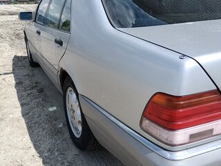 1994 Mercedes-Benz S-Класс 350 III (W140) Рестайлинг, серебристый, 430000 рублей, вид 5