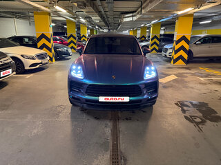 2020 Porsche Macan I Рестайлинг, синий, 6750000 рублей, вид 3