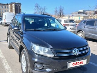 2014 Volkswagen Tiguan I Рестайлинг, чёрный, 1400000 рублей, вид 2