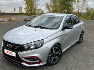 2019 Lada (ВАЗ) Vesta Sport I, серебристый, 1070000 рублей, вид 1