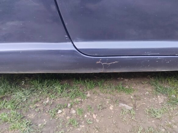 1998 Volkswagen Golf IV, синий, 275000 рублей - вид 10
