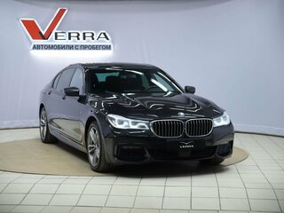 2016 BMW 7 серии Long 750Li xDrive VI (G11/G12), чёрный, 3000000 рублей, вид 3