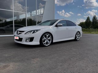 2008 Mazda 6 II (GH), белый, 1100000 рублей, вид 5