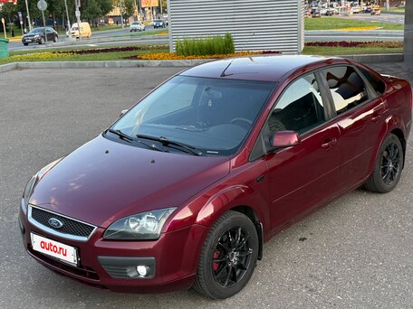 2006 Ford Focus II, красный, 350000 рублей, вид 4