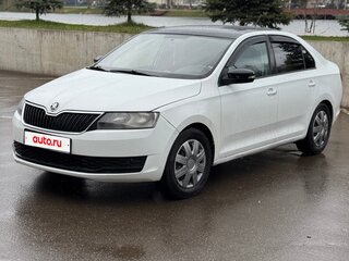 2018 Skoda Rapid I Рестайлинг, белый, 650000 рублей, вид 1