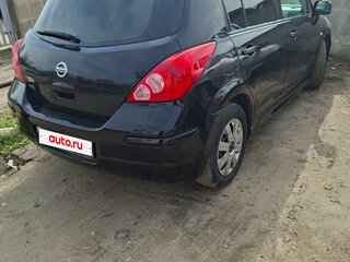 2010 Nissan Tiida I Рестайлинг, чёрный, 530000 рублей, вид 4