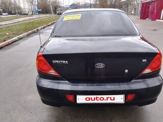 2007 Kia Spectra I Рестайлинг 2, чёрный, 370000 рублей, вид 3