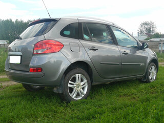 2009 Renault Clio III Рестайлинг, серый, 600000 рублей, вид 4