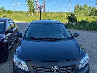 2008 Toyota Corolla X (E140, E150), чёрный, 600000 рублей, вид 2