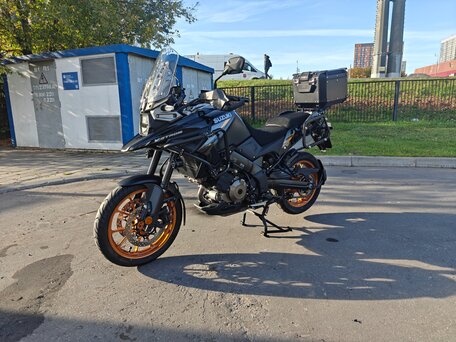 2023 Suzuki V-Strom DL 1050, чёрный, 1300000 рублей, вид 2