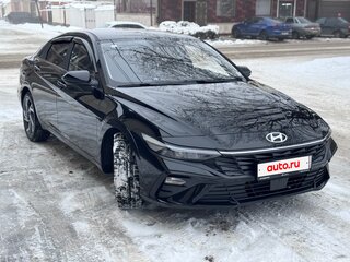 2024 Hyundai Elantra N Line VII (CN7) Рестайлинг, чёрный, 2050000 рублей, вид 4