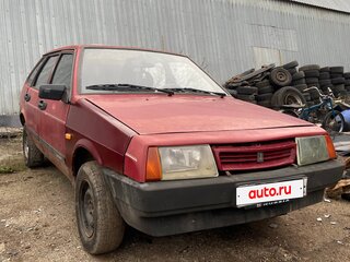 1992 Lada (ВАЗ) 2109, красный, 45000 рублей, вид 2