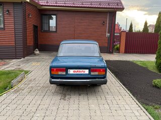 2009 Lada (ВАЗ) 2107, синий, 255000 рублей, вид 5