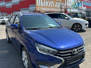 2025 Lada (ВАЗ) Vesta SW I Рестайлинг (NG), синий, 1960000 рублей, вид 3