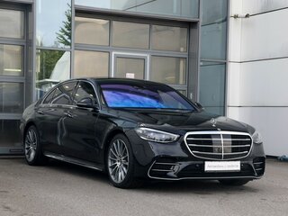 2021 Mercedes-Benz S-Класс 350 d Long 4MATIC VII (W223), чёрный, 8410000 рублей, вид 3