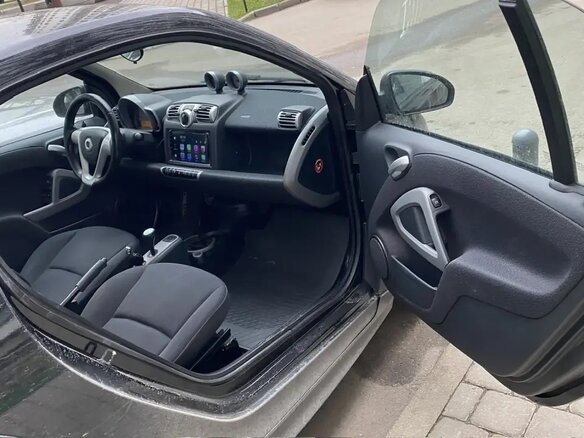 2008 Smart Fortwo II, чёрный, 630000 рублей - вид 5