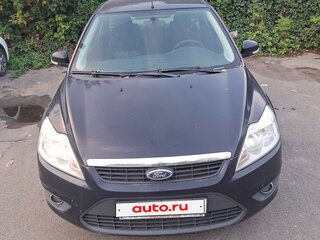 2009 Ford Focus II Рестайлинг, чёрный, 520000 рублей, вид 1