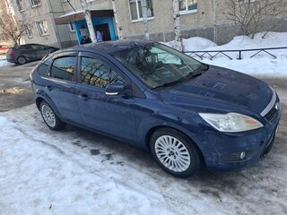 2008 Ford Focus II Рестайлинг, синий, 350000 рублей, вид 3