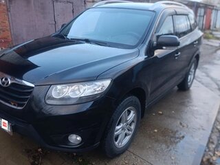 2010 Hyundai Santa Fe II Рестайлинг, чёрный, 1350000 рублей, вид 2
