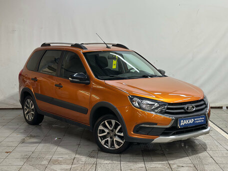 2021 Lada (ВАЗ) Granta Cross I Рестайлинг, оранжевый, 730000 рублей, вид 2