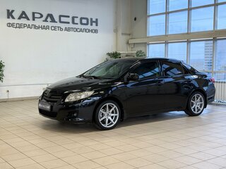 2007 Toyota Corolla X (E140, E150), чёрный, 780000 рублей, вид 1