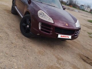 2008 Porsche Cayenne S I Рестайлинг (957), пурпурный, 900000 рублей, вид 2
