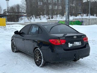 2008 Hyundai Elantra IV (HD), чёрный, 350000 рублей, вид 3