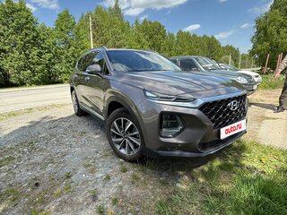 2018 Hyundai Santa Fe IV, бежевый, 2830000 рублей, вид 3