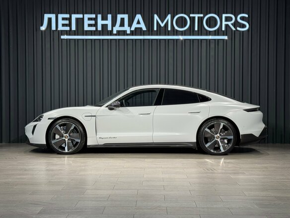 2021 Porsche Taycan Turbo I, белый, 12990000 рублей - вид 4