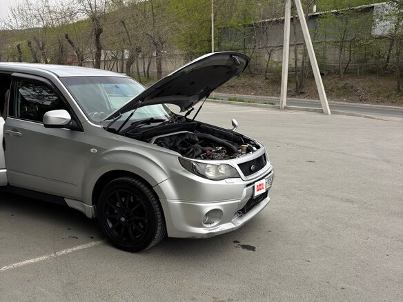 2008 Subaru Forester III, серебристый, 1100000 рублей - вид 1