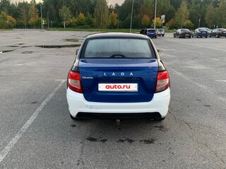 2013 Lada (ВАЗ) Granta I, чёрный, 148000 рублей, вид 4