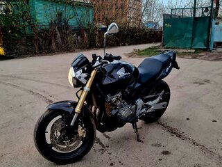 2005 Honda CB 600F Hornet, чёрный, 370000 рублей, вид 2