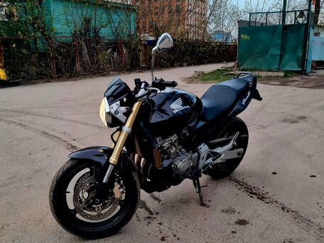 2005 Honda CB 600F Hornet, чёрный, 370000 рублей, вид 2