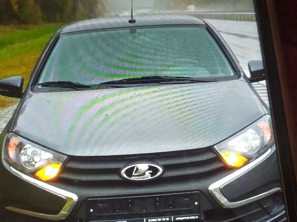 2024 Lada (ВАЗ) Granta I Рестайлинг, серый, 1100000 рублей - вид 1