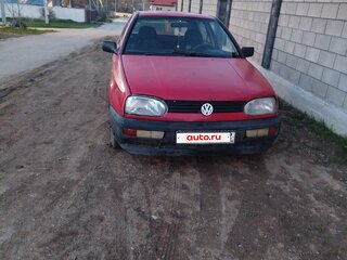 1992 Volkswagen Golf III, красный, 158000 рублей, вид 1