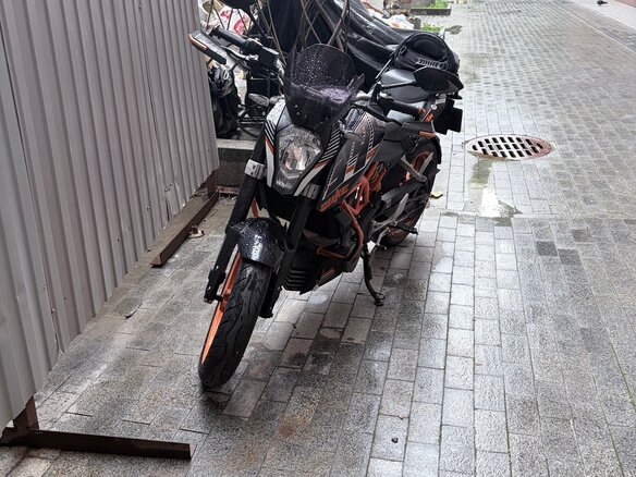 2013 KTM 390 Duke, чёрный, 350000 рублей