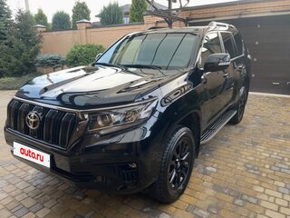 2021 Toyota Land Cruiser Prado 150 Series Рестайлинг 3, чёрный, 8000000 рублей, вид 2