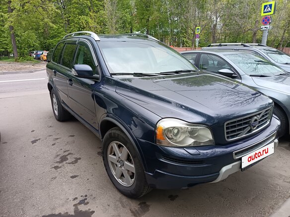 2014 Volvo XC90 I Рестайлинг, синий, 3100000 рублей - вид 1