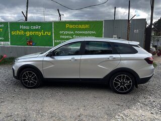 2024 Lada (ВАЗ) Vesta SW Cross I Рестайлинг (NG), серый, 1875000 рублей, вид 2