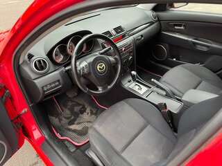 2008 Mazda 3 I (BK) Рестайлинг, красный, 280000 рублей, вид 5