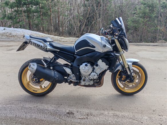 2006 Yamaha FZ1, серебристый, 430000 рублей - вид 8