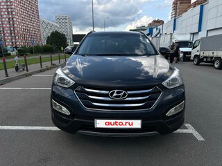 2015 Hyundai Santa Fe III, синий, 1700000 рублей, вид 3