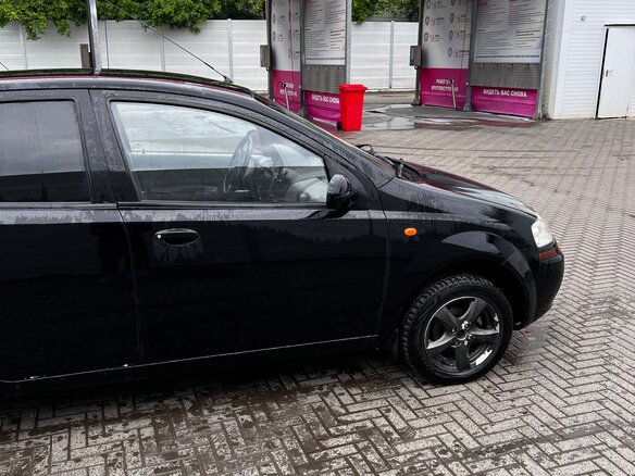 2004 Chevrolet Aveo I, чёрный, 195000 рублей - вид 5
