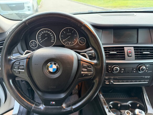 2011 BMW X3 20d xDrive II (F25), белый, 1700000 рублей - вид 9