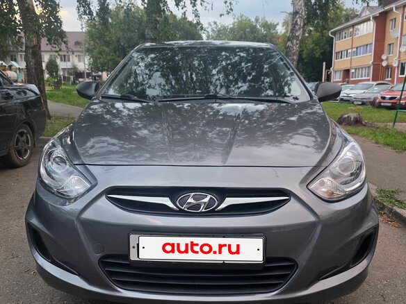 2013 Hyundai Solaris I, чёрный