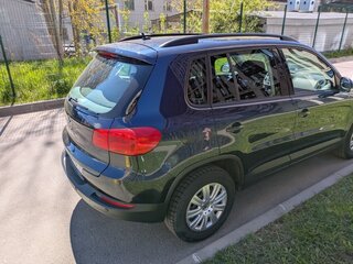 2014 Volkswagen Tiguan I Рестайлинг, синий, 1490000 рублей, вид 5